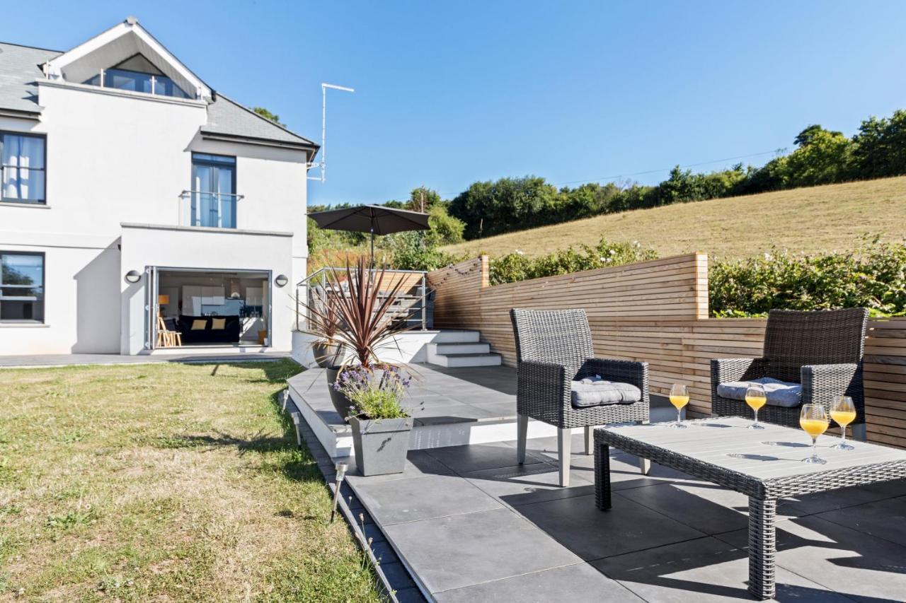 Stunning Coastal Apartment In Maidencombe With Sea Views & Garden Stokeinteignhead Zewnętrze zdjęcie